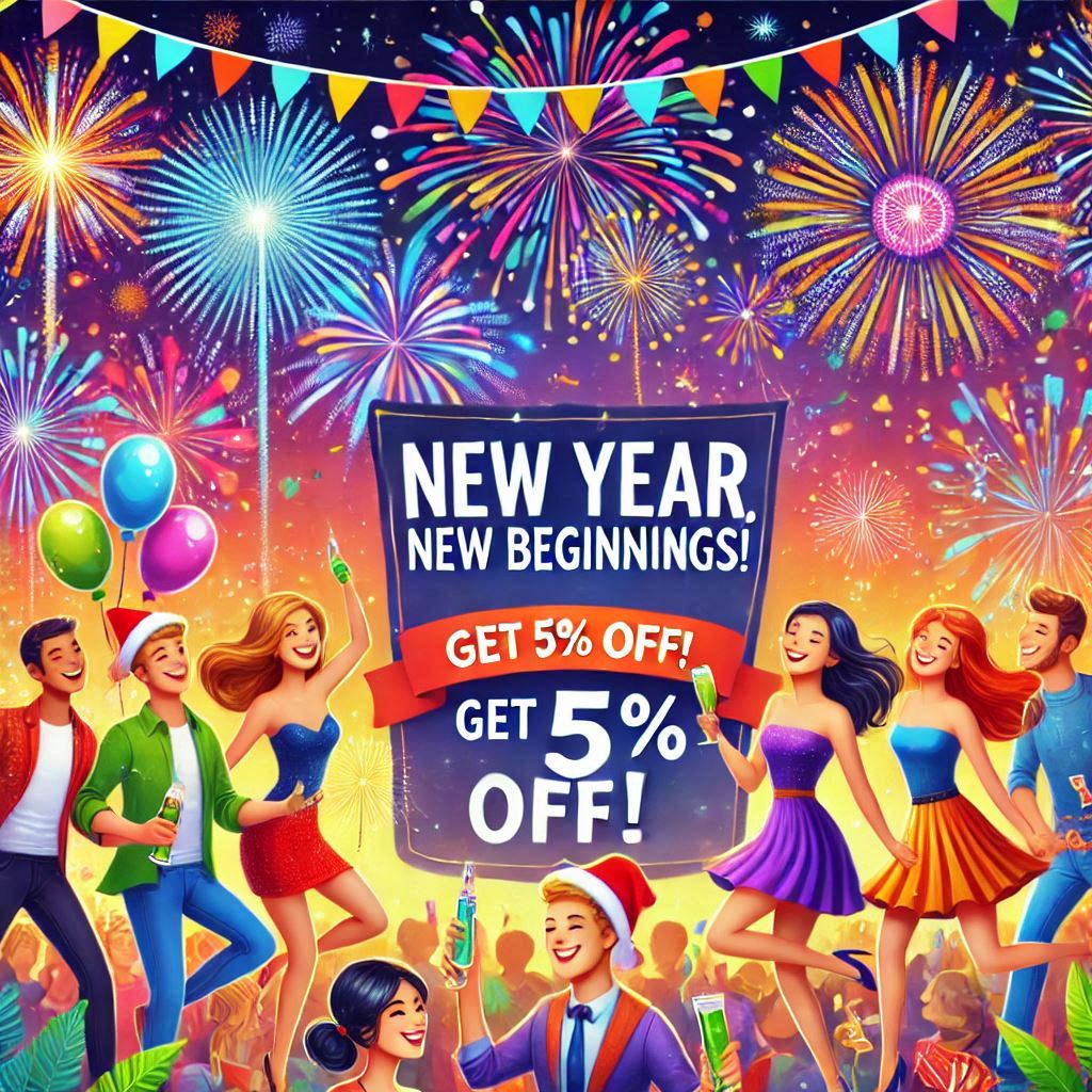 iTEKIRO 5% Off for New Year 2025