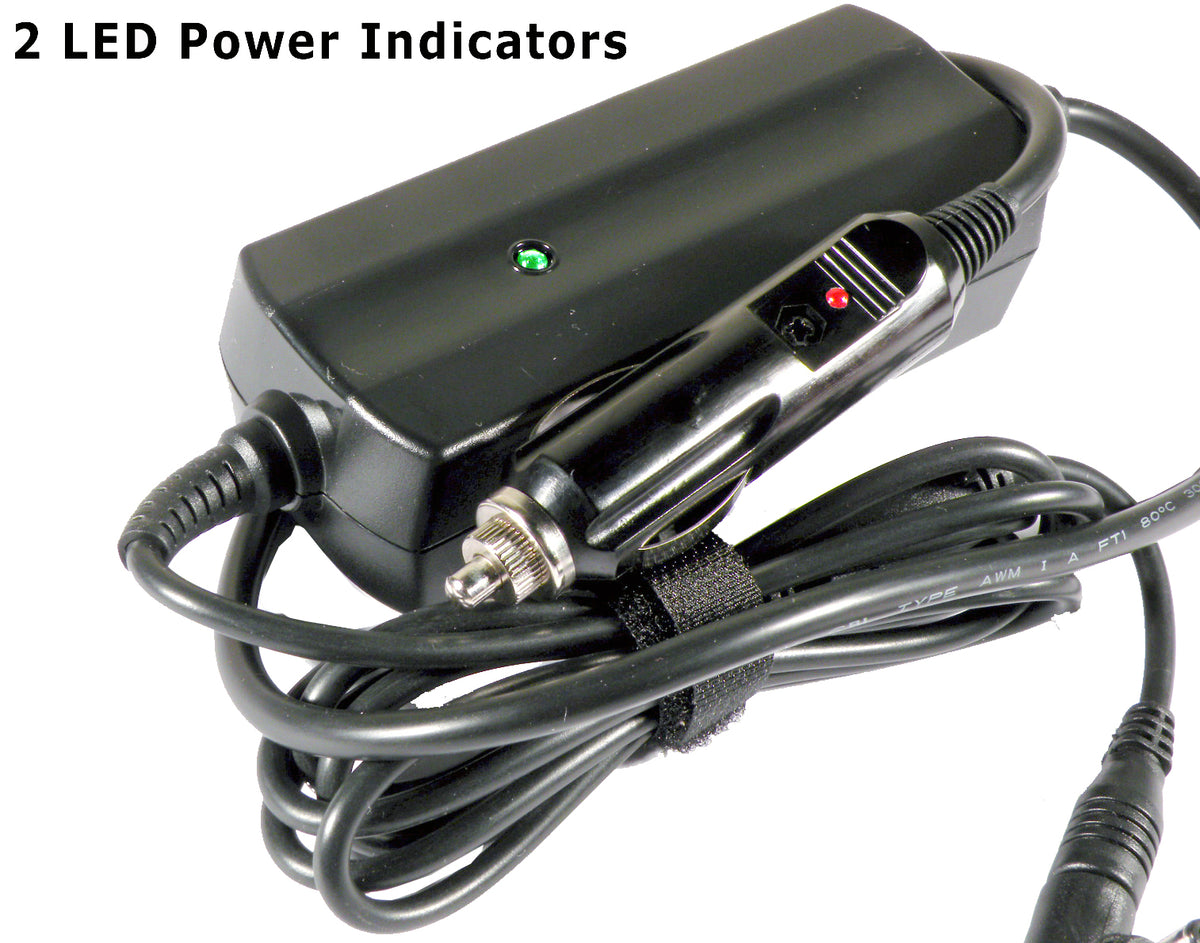 2 LED power indicators
