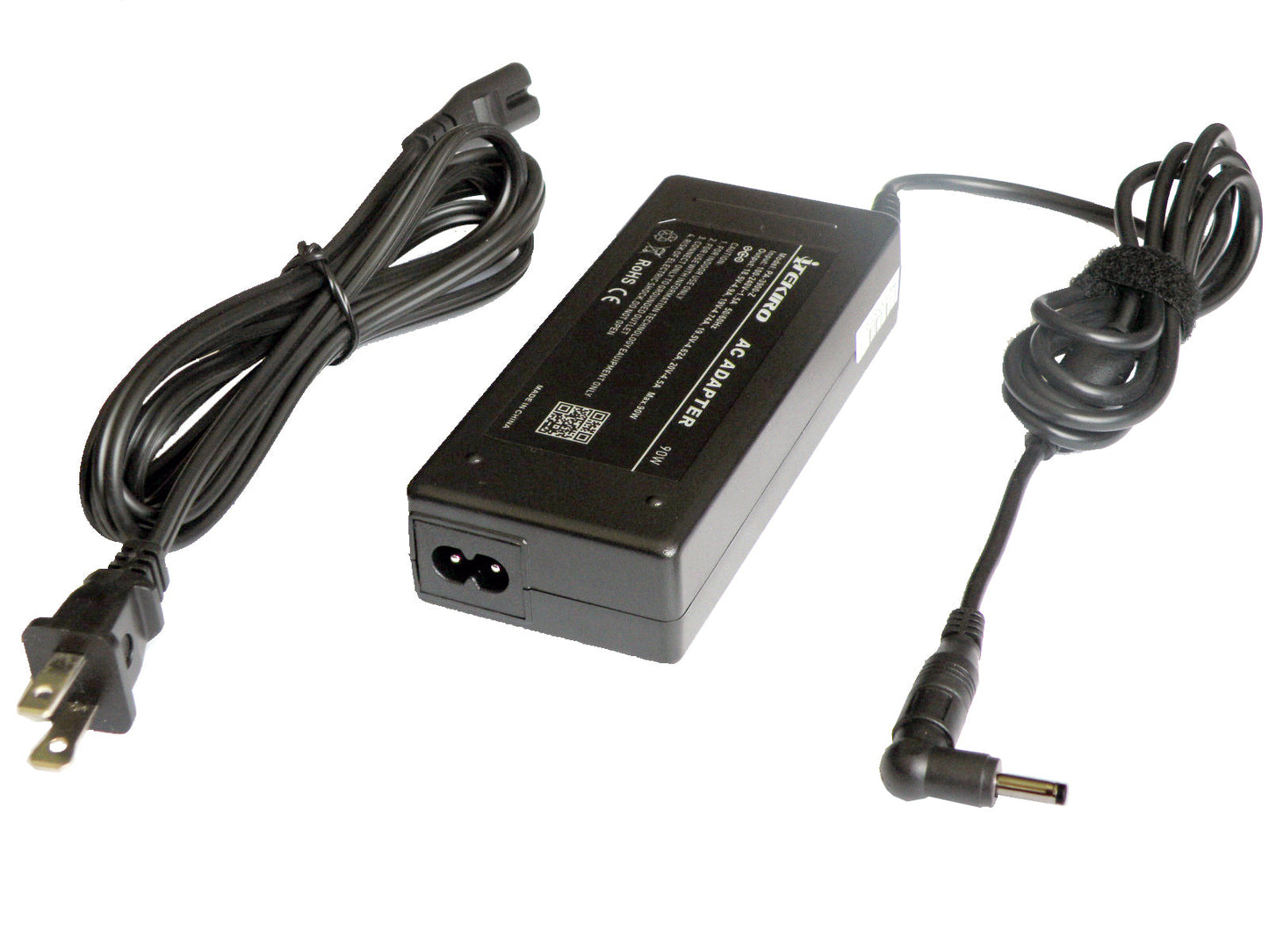Picture of the AC power adapter