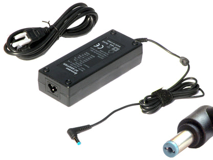 Picture of the adapter with its DC plug tip