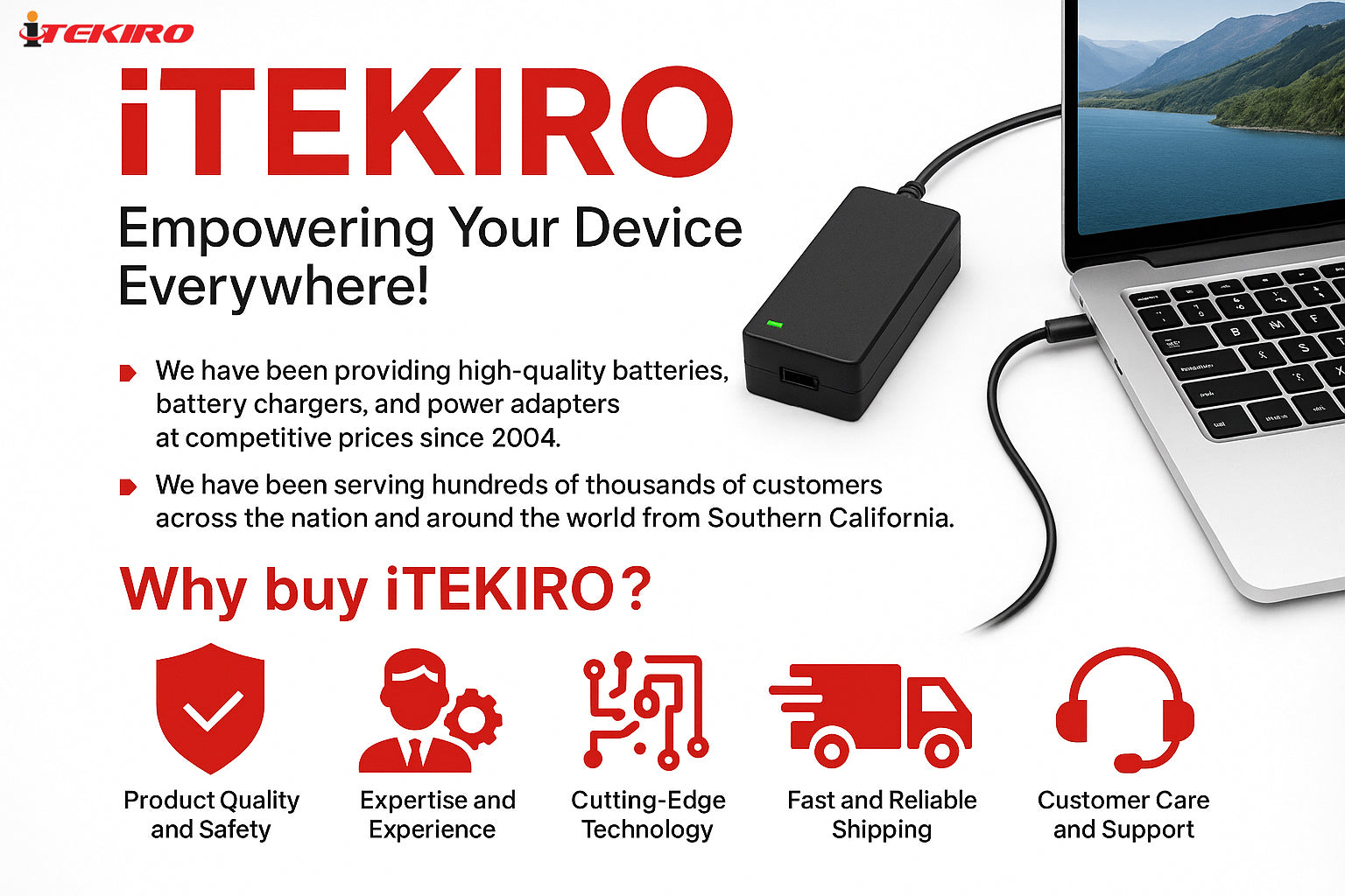 Why buy iTEKIRO charger
