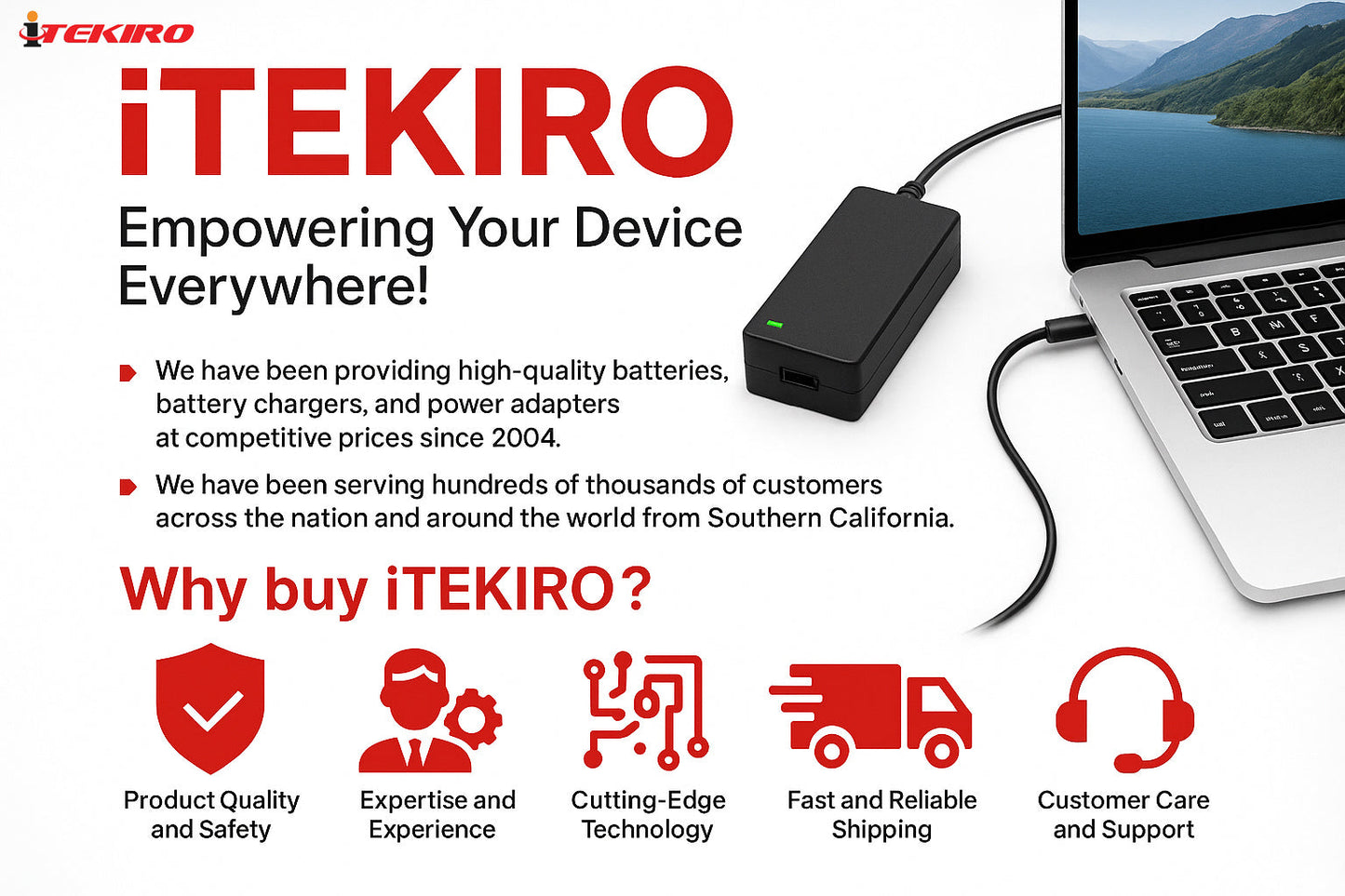Why buy iTEKIRO charger