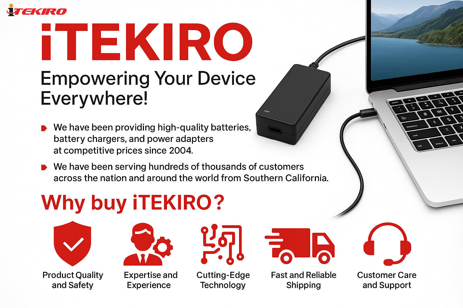 Why buy iTEKIRO charger