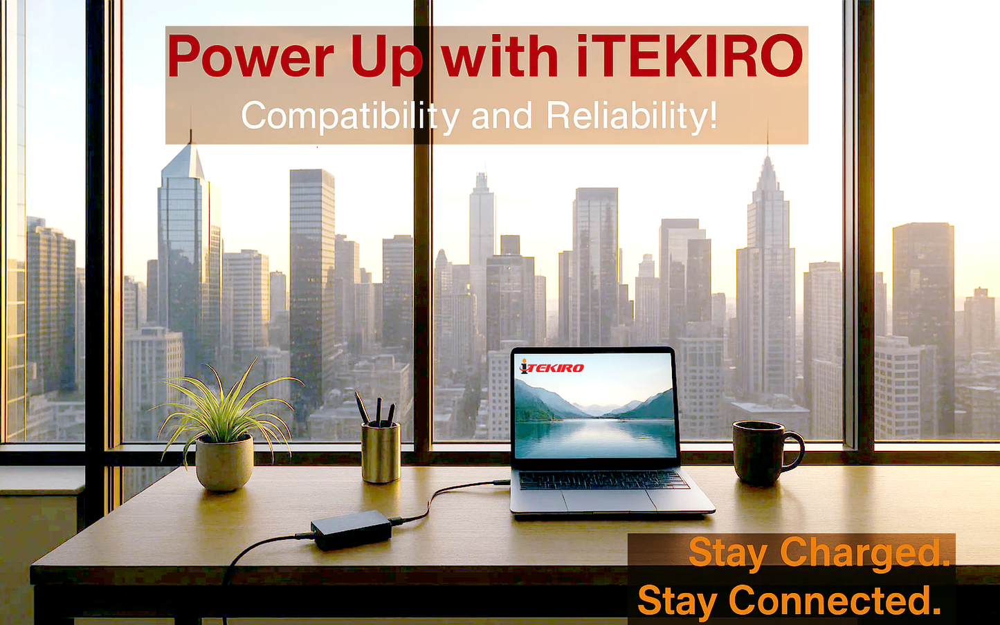 Power up your laptop with iTEKIRO AC adapter
